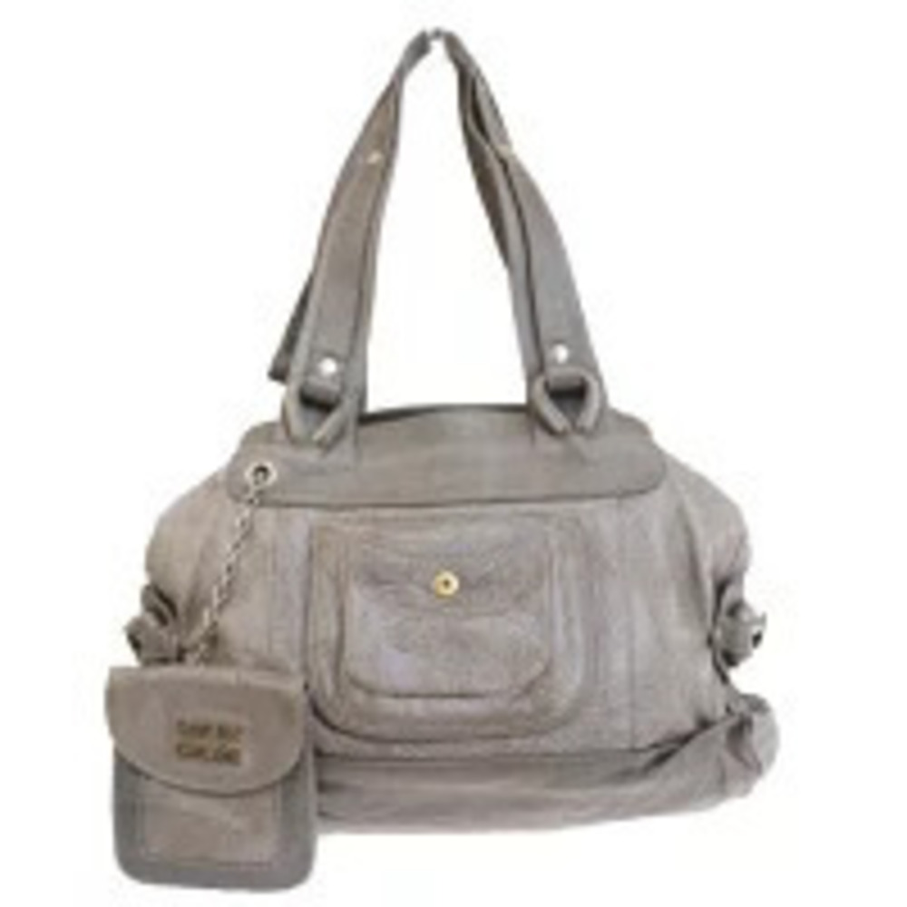 See by Chloe Shoulder Bag Beige Leather Pouch